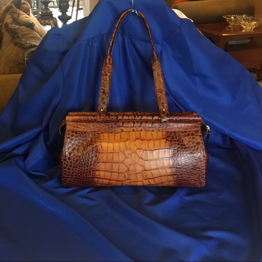 ‼️‼️SOLD‼️‼️Brahmin 25th Anniv. Satchel, Gayle🦊 - Picture 4 of 8